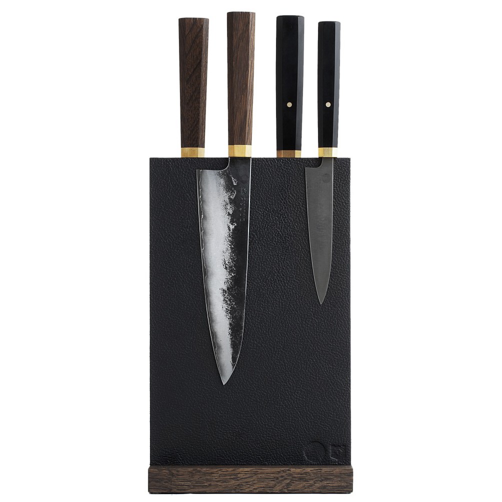 Oak Knife Block, Oak Knife Display, Wooden Knife Block, Oak Knife